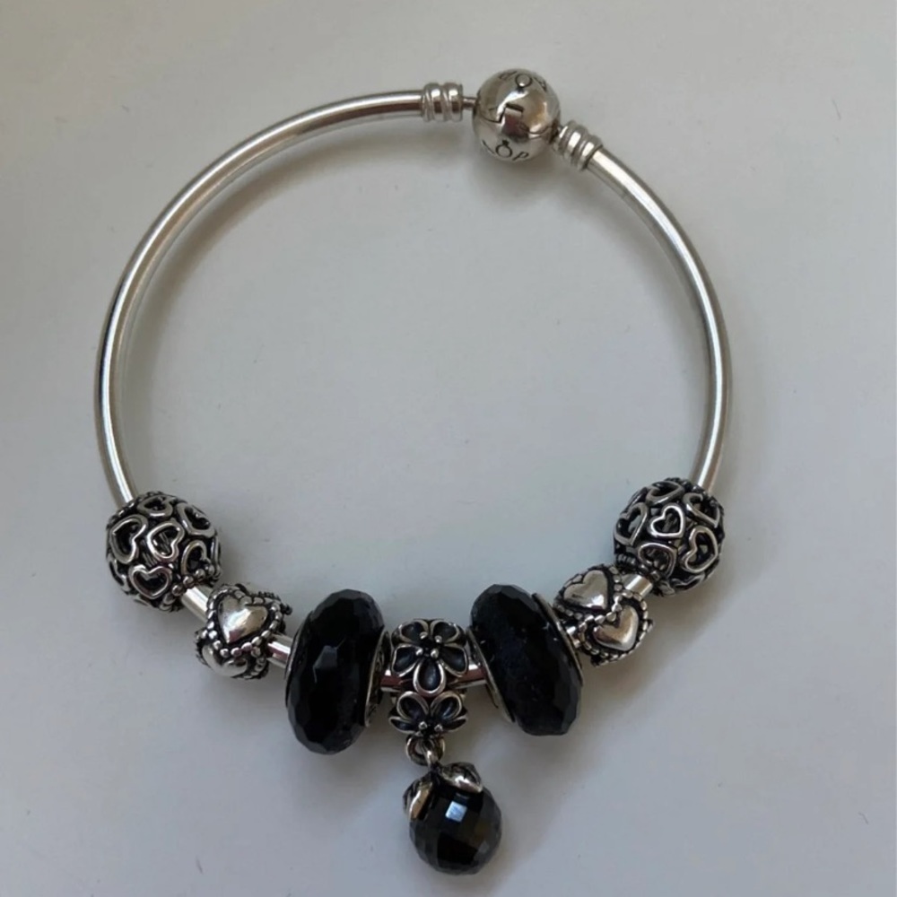 Authentic Pandora Bangle Bracelet - image 2